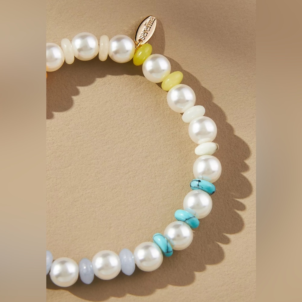 NWT Beaded Stretch Bracelet bu Anthropologie - Picture 2 of 3